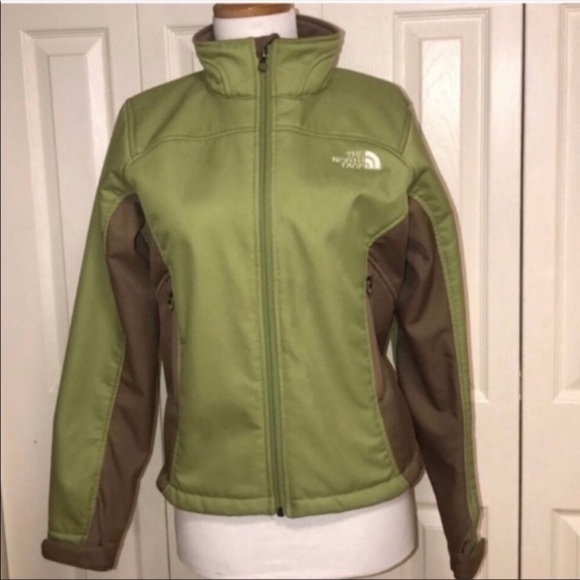The‎ North Face Bionic Apex Jacket, Green & Tan, Sm - Picture 1 of 5